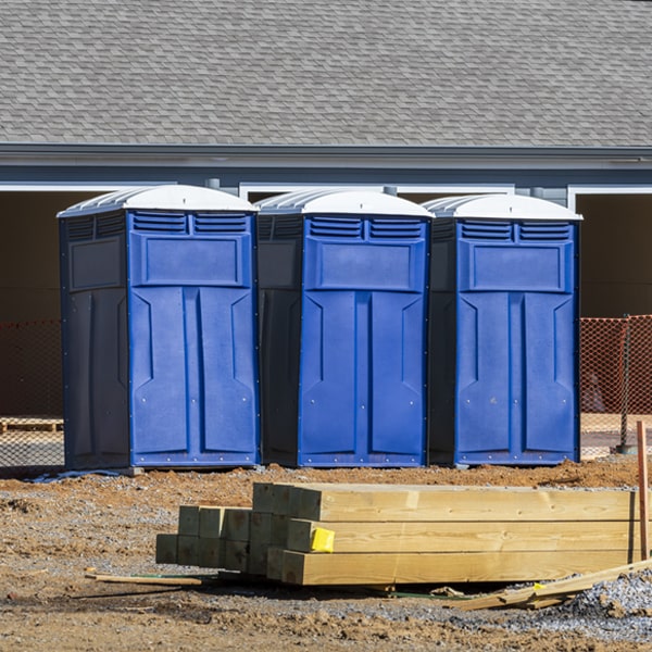 how do you ensure the portable restrooms are secure and safe from vandalism during an event in Boone IL